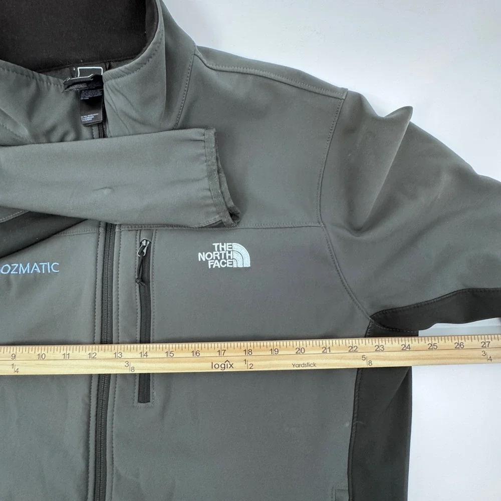 The North Face Gray Softshell Jacket Full Zip Mens Size XL‎ Ozmatic Engineering